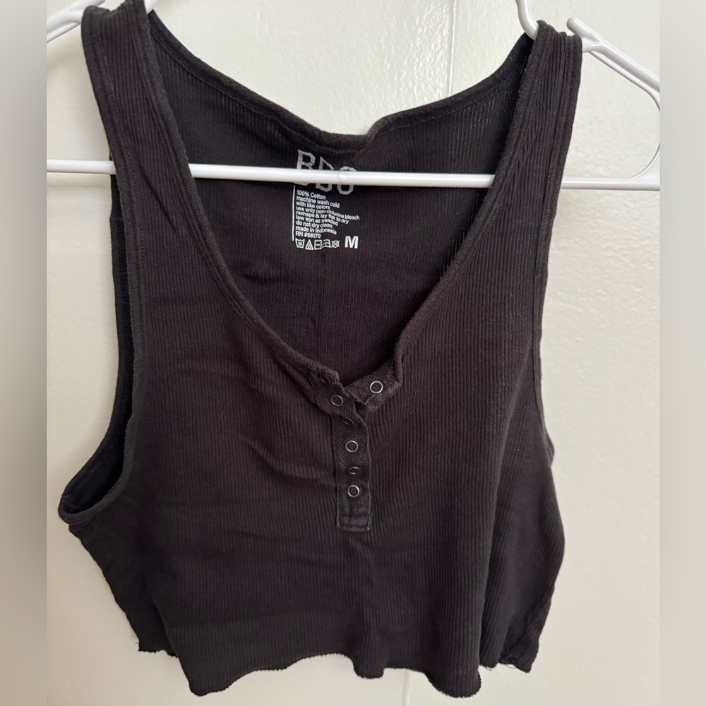 BDG charcoal tank with snap buttons